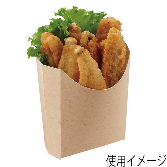 HEIKO スナックケース L クラフトナチュラル 使用イメージ